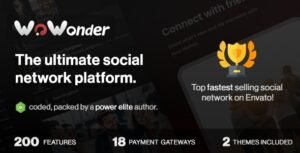 WoWonder v4.1.1 - The Ultimate PHP Social Network Platform - Nulled